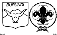 Een kleurplaat van  logos wereldwijd